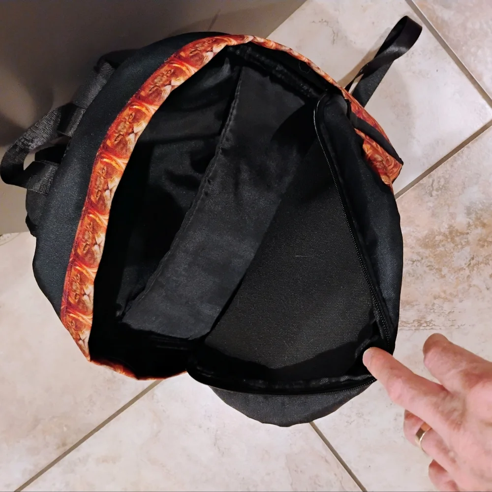 Back pack with cat design
